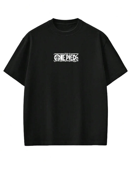 Monkey D. Luffy Sketch Art Oversized T-Shirt