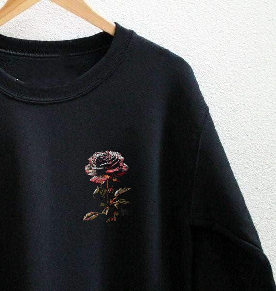 "Santa Rosa Noir Bloom Tee"